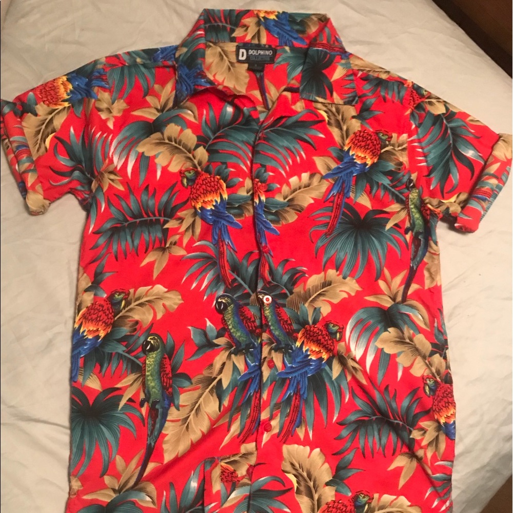 Tropical Hawaiian SS Shirt - Men’s Small